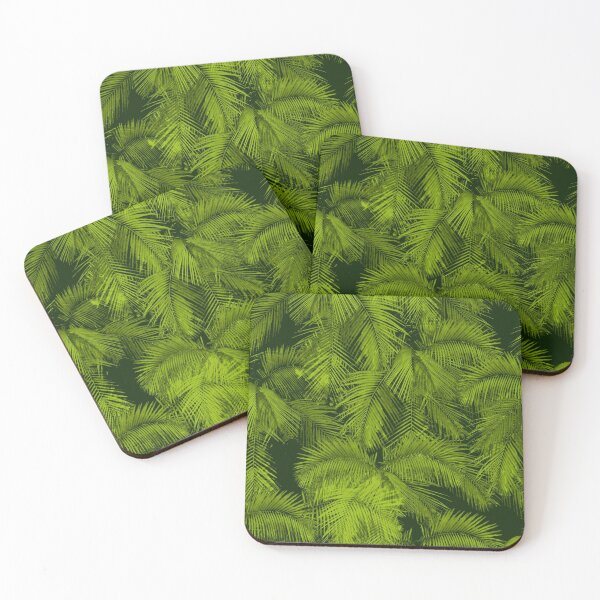 Item preview, Makana Palms Hawaiian Tropical Print - Green designed and sold by DriveIndustries.