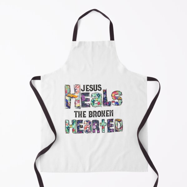 Item preview, Jesus Heals the Broken Hearted designed and sold by Rowena Jones.