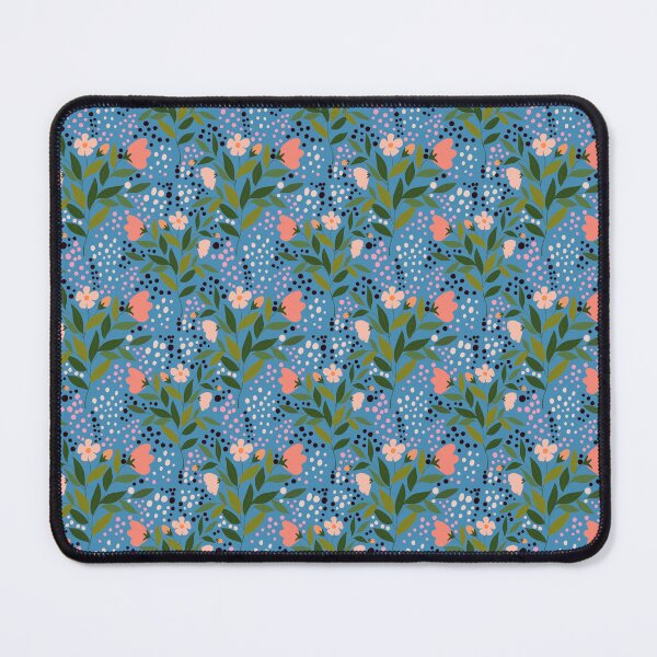 Item preview, Floral pattern - blue designed and sold by PrettywithColor.
