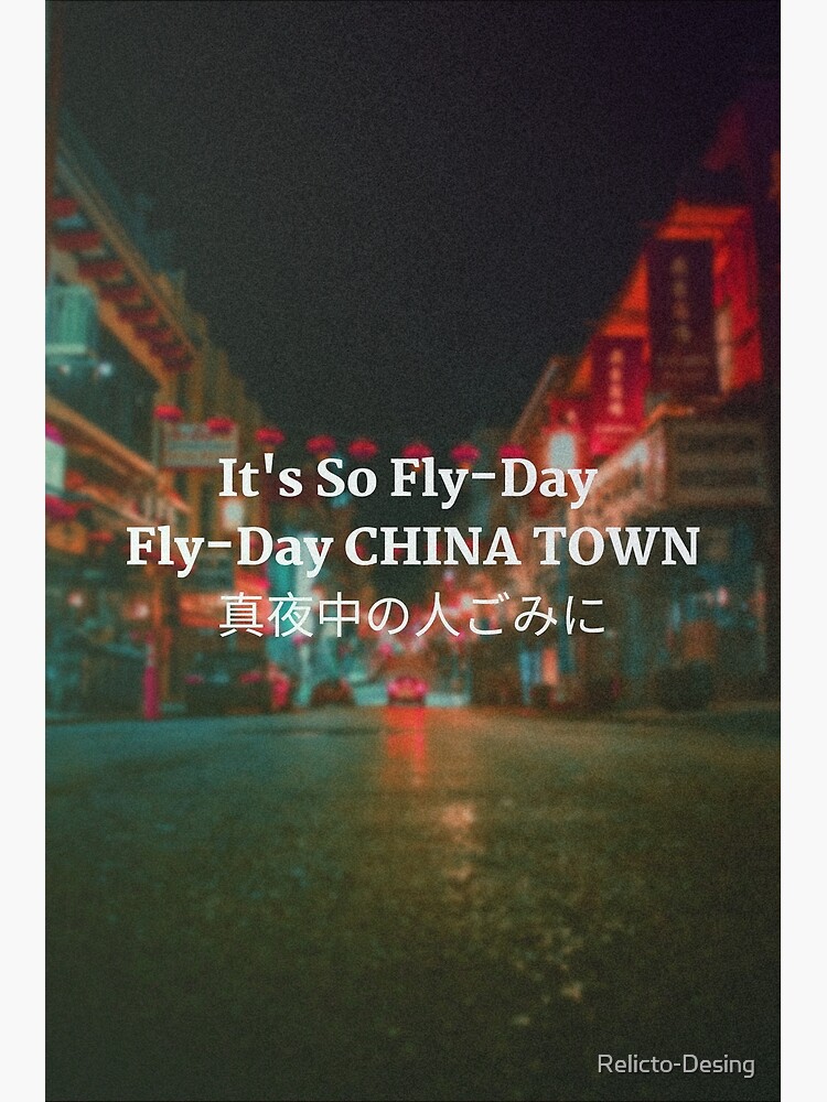 Discover 136+ flyday chinatown anime latest - highschoolcanada.edu.vn