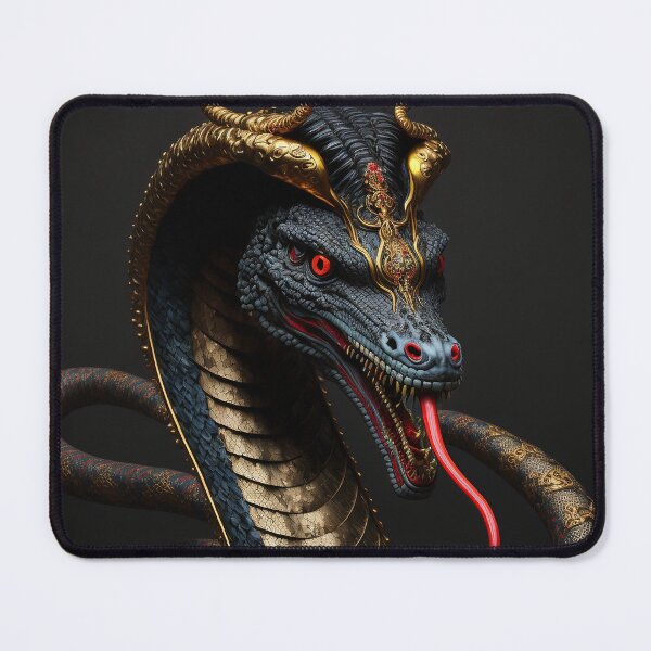 Artikelvorschau, Golden Japanese Serpent entworfen und verkauft von GummywormDesign.