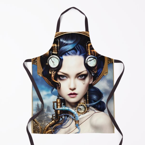 Item preview, Azucena Steampunk Girl Portrait  designed and sold by Kamiri.