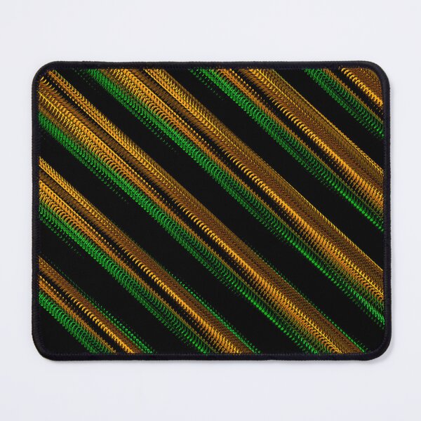 Item preview, Golden Green Slanting lines - Oil paint designed and sold by royrahul.