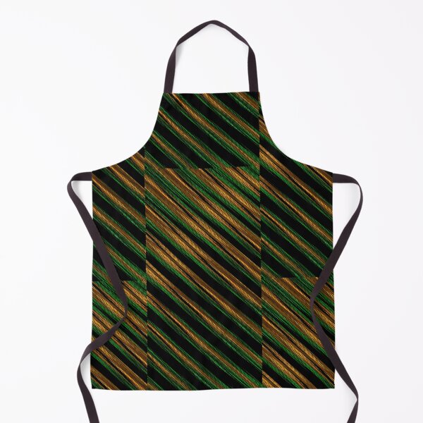 Item preview, Golden Green Slanting lines - Oil paint designed and sold by royrahul.