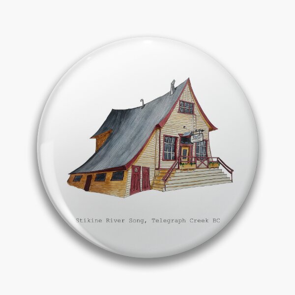 Item preview, Old Hudson Bay Trading Post, Telegraph Creek BC designed and sold by Charlotte Philtjens.