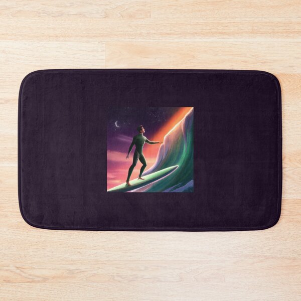 Item preview, Surfing under the Northern Lights - Aurora Borealis  designed and sold by Lilieae.