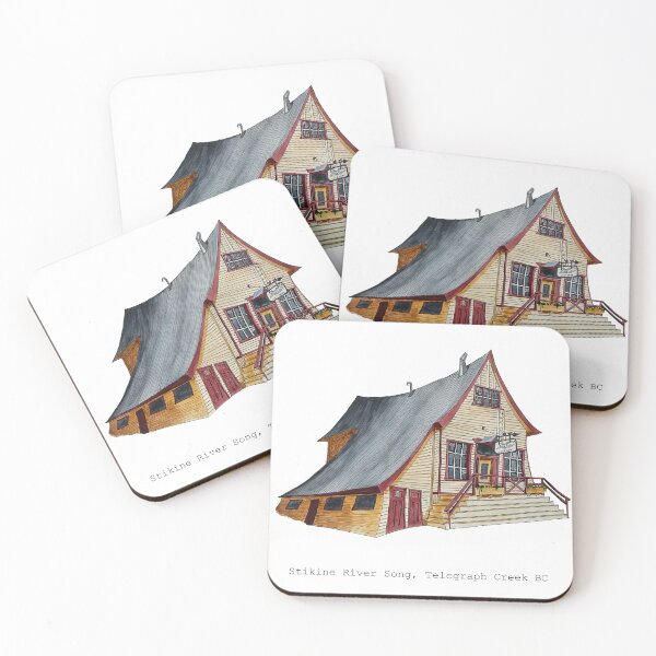 Item preview, Old Hudson Bay Trading Post, Telegraph Creek BC designed and sold by Charlotte Philtjens.