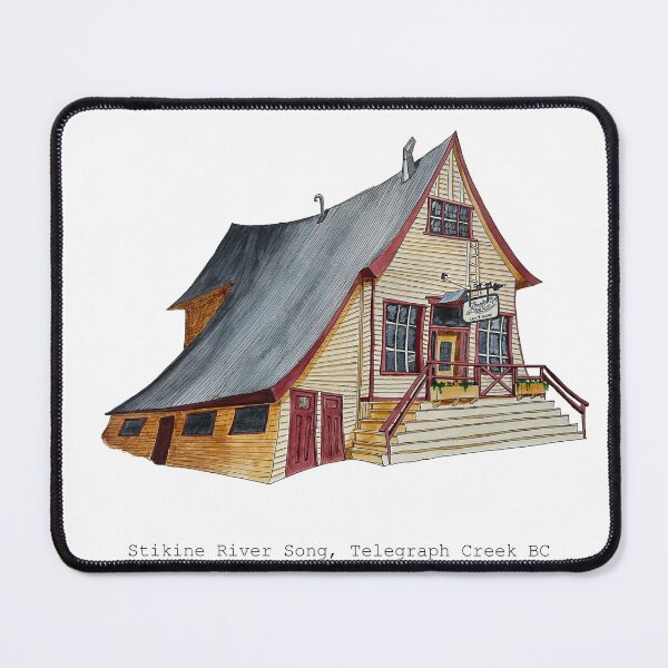 Item preview, Old Hudson Bay Trading Post, Telegraph Creek BC designed and sold by Charlotte Philtjens.