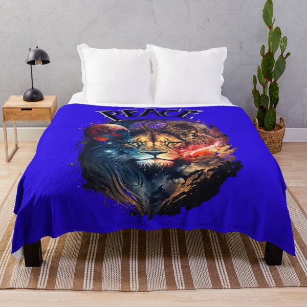 Item preview, Peace LEO the Wild LION Space Design designed and sold by StreetGlory.