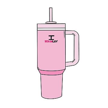I STANley cup sticker water bottle pink stanleycup cute | Sticker