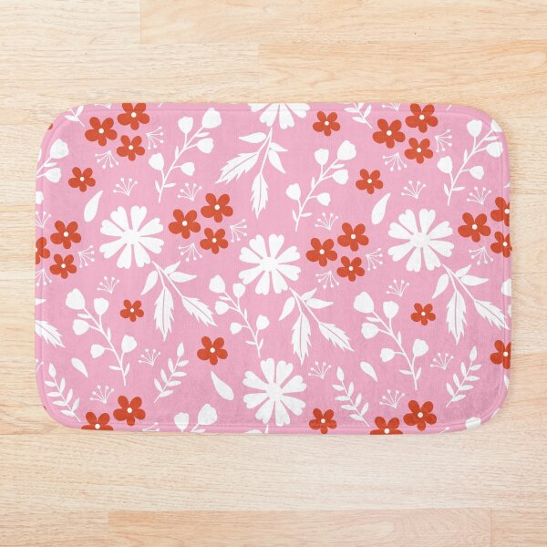 Item preview, pink floral illustrated design designed and sold by Vogue Creations.