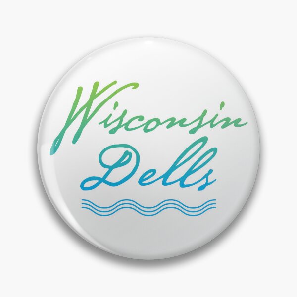 Item preview, Wisconsin Dells Typographic River Design designed and sold by Futurebeachbum.