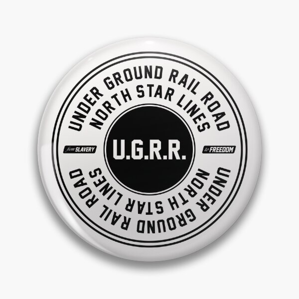 Item preview, Under Ground Rail Road No. 1 Drumhead Logo Black designed and sold by PEK1787.