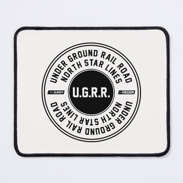 Item preview, Under Ground Rail Road No. 1 Drumhead Logo Black designed and sold by PEK1787.