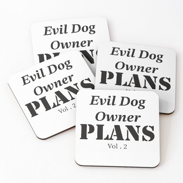 Item preview, Evil Dog Owner Plans designed and sold by ArtBySymone.