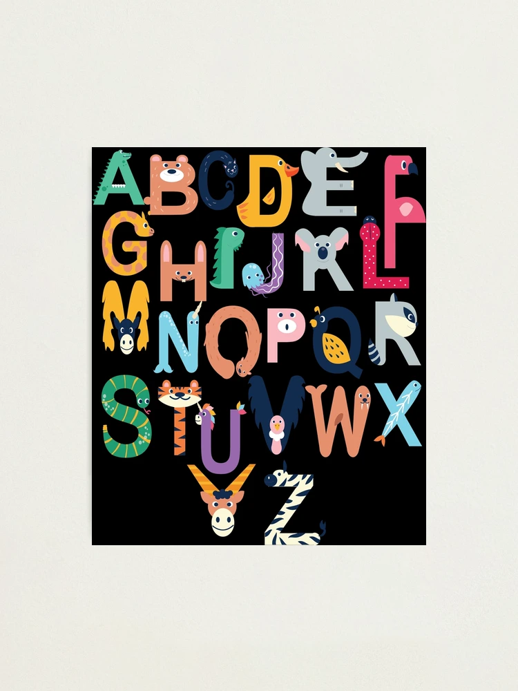 Alphabet Lore M Photographic Print for Sale by TheHappimess