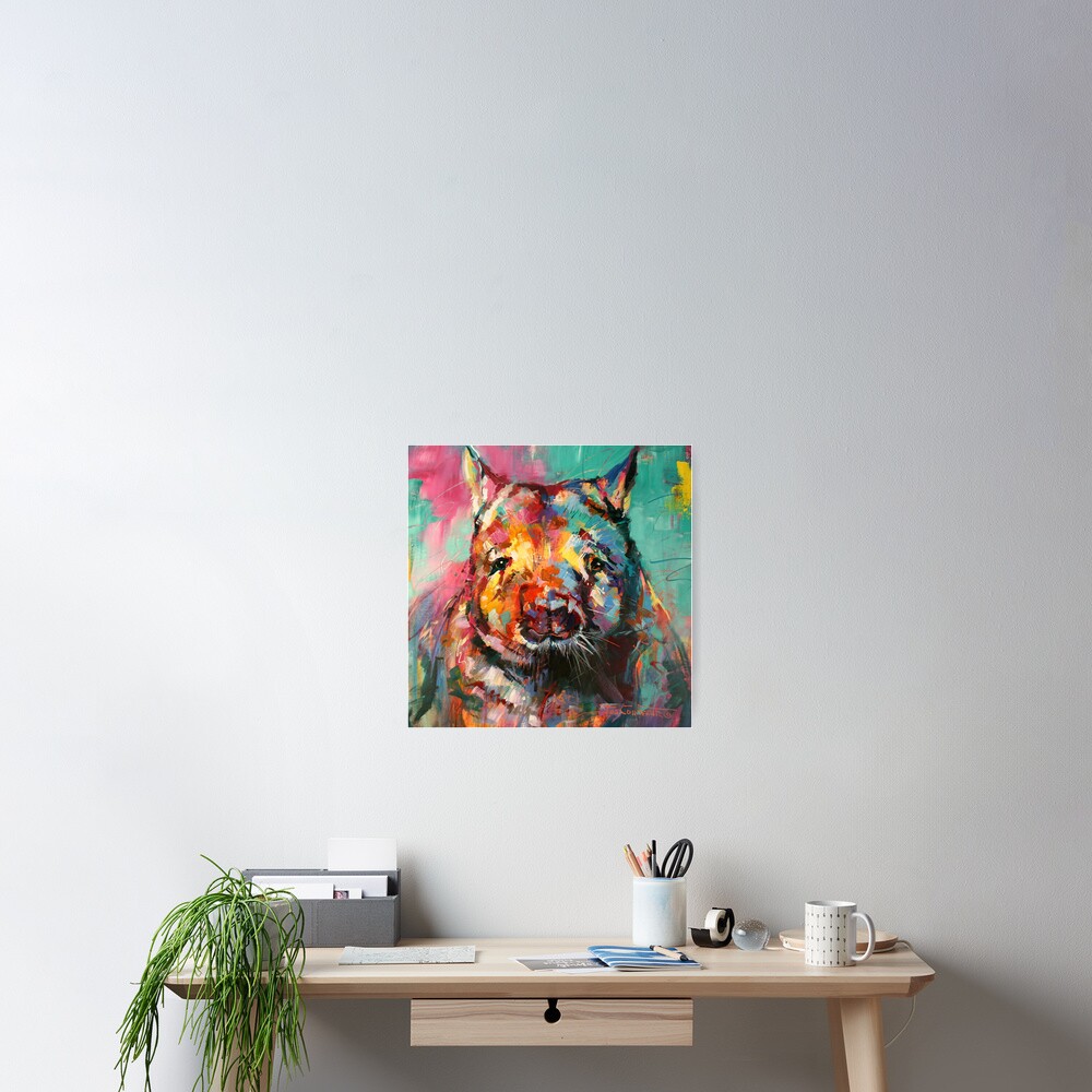 Wombat Poster