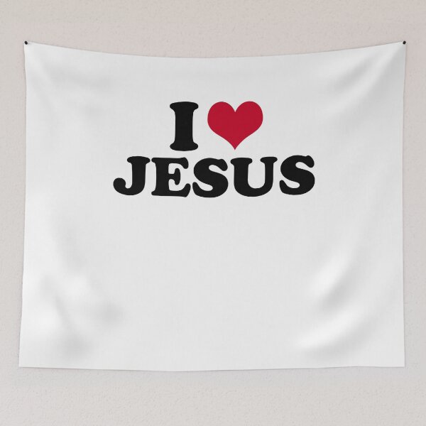 Item preview, I Love Jesus designed and sold by tobbz.
