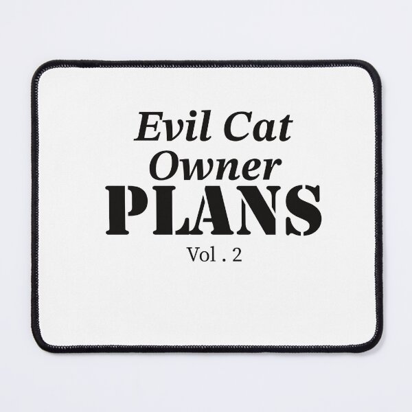 Item preview, Evil Cat Owner Plans designed and sold by ArtBySymone.