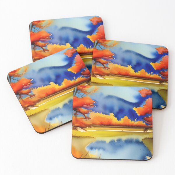 Item preview, Autumn watercolor picture designed and sold by brandway.