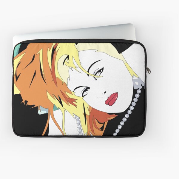 Cyndi Lauper with Orange Hair Laptop Sleeve