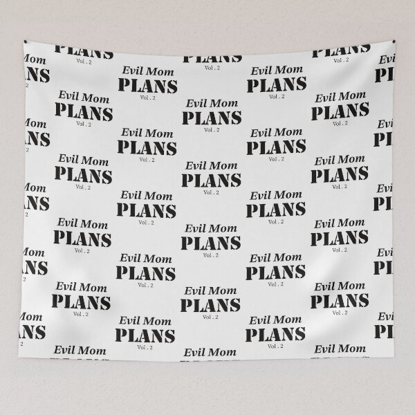 Item preview, Evil Mom Plans designed and sold by ArtBySymone.