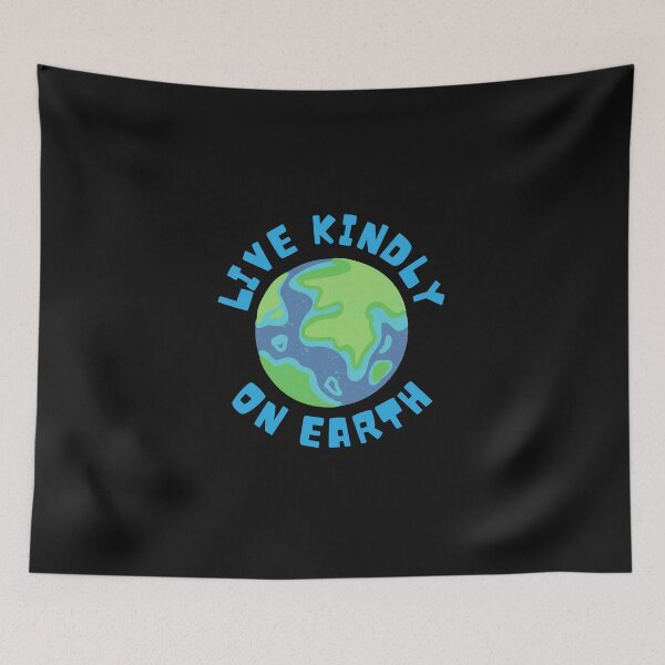Item preview, Live Kindly Mother Earth Day Nature Greta Climate Change Shirt Adventure Travel Help Climate Strike Shirt Camping Environment Cute Funny Gift Idea T-Shirt designed and sold by EpsilonEridani.
