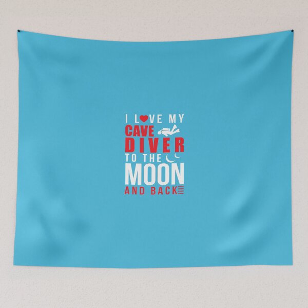 Item preview, I Love My Cave Diver To Moon & Back designed and sold by AlwaysAwesome.