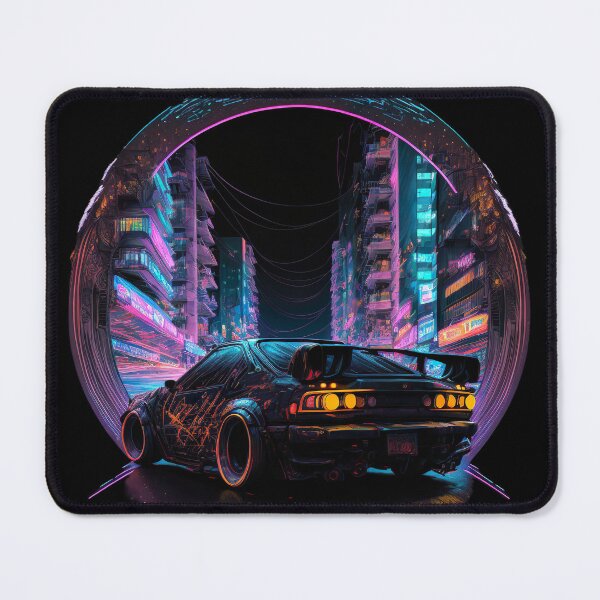 Item preview, JDM Japanese Car Tokyo Midnight Cyberpunk Night Scene  designed and sold by Jozzabazza.