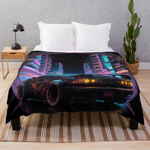 Item preview, JDM Japanese Car Tokyo Midnight Cyberpunk Night Scene  designed and sold by Jozzabazza.