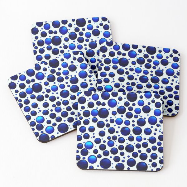 Artikelvorschau, Blaue Blasen entworfen und verkauft von blackwhiteblue.