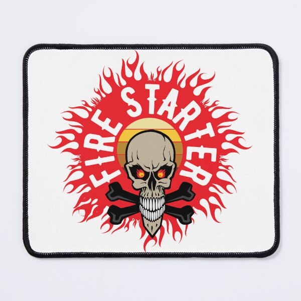 Item preview, Firestarter skull surrounded by flames designed and sold by KoandZo.