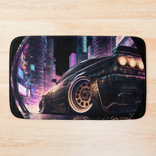 Item preview, JDM Japanese Car Tokyo Midnight Cyberpunk Night Scene  designed and sold by Jozzabazza.