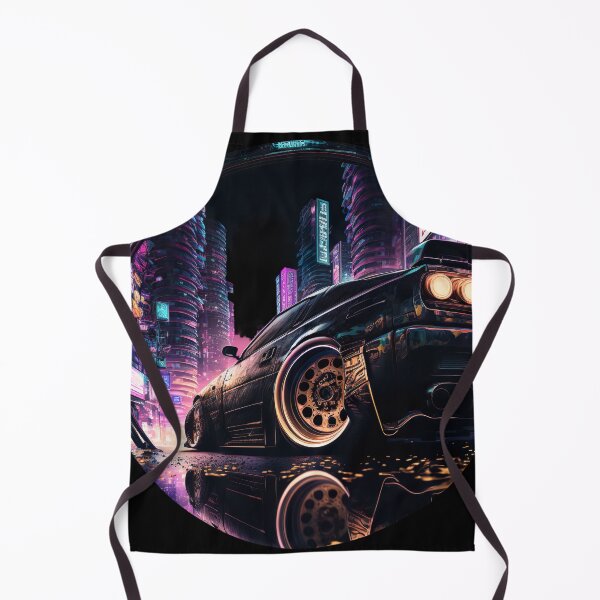 Item preview, JDM Japanese Car Tokyo Midnight Cyberpunk Night Scene designed and sold by Jozzabazza.