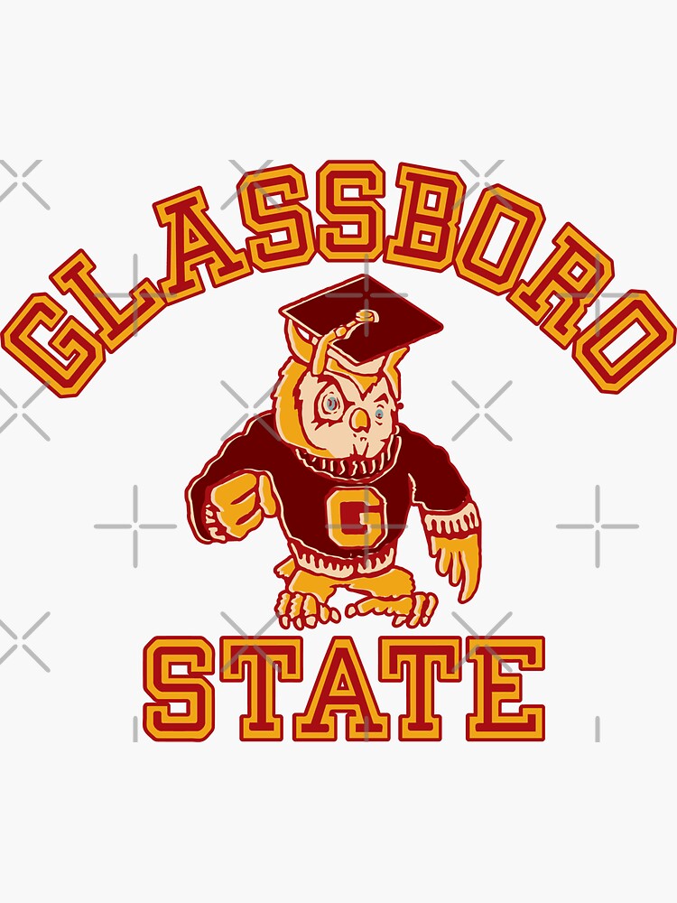 "1950's Glassboro State College Graphic" Sticker for Sale by Tonyv773