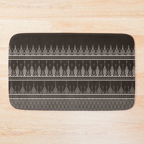Item preview, geometric ethnic pattern seamless pattern vector. style ethnic abstract geometry two tone textile designed and sold by dpsstudio.