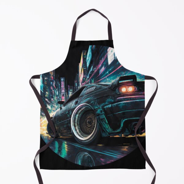 Item preview, JDM Japanese Car Tokyo Midnight Cyberpunk Night Scene designed and sold by Jozzabazza.