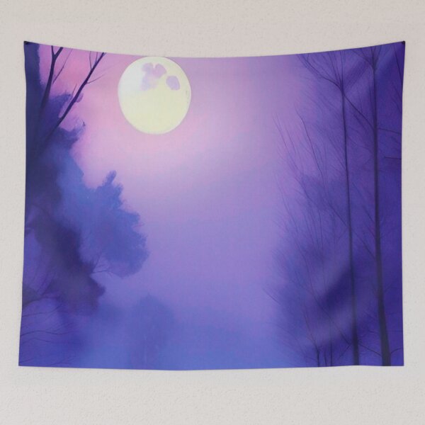 Item preview, full moon 9 designed and sold by blackwhiteblue.