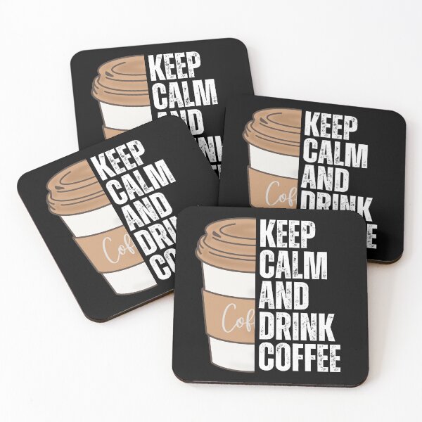 Item preview, Keep Calm And Drink Coffee designed and sold by NinniSilver.