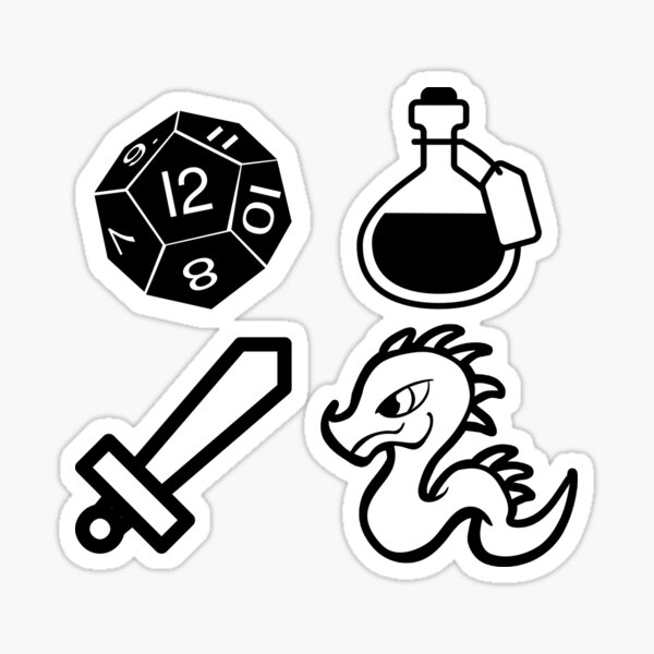 Dragon Campaign Sticker