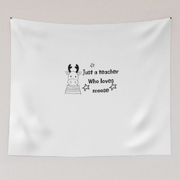 Item preview, Copy of Just A Teacher Who Loves Moose designed and sold by mylittlepet.