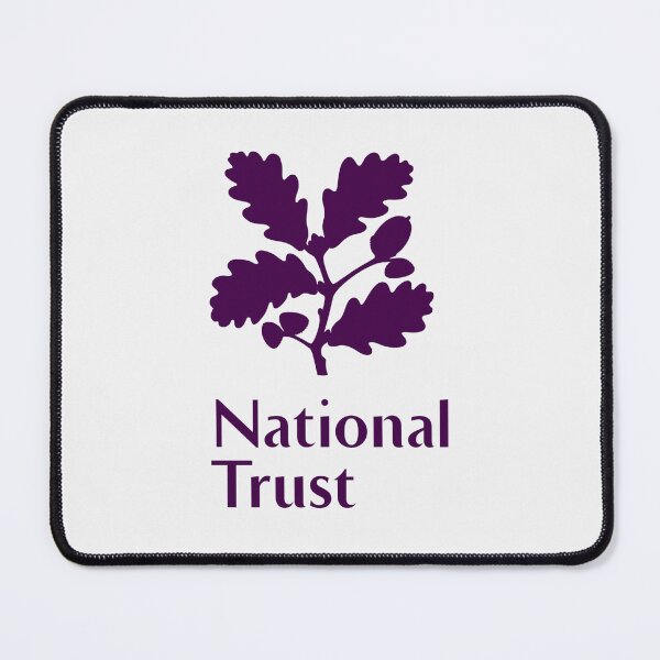 Item preview, NATIONAL TRUST oak leaf acorn PURPLE logo  designed and sold by queensmoothy.