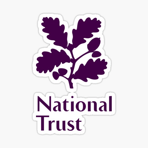 Artikel-Vorschau von NATIONAL TRUST Eichenblatt Eichel LILA Logo, designt und verkauft von queensmoothy.
