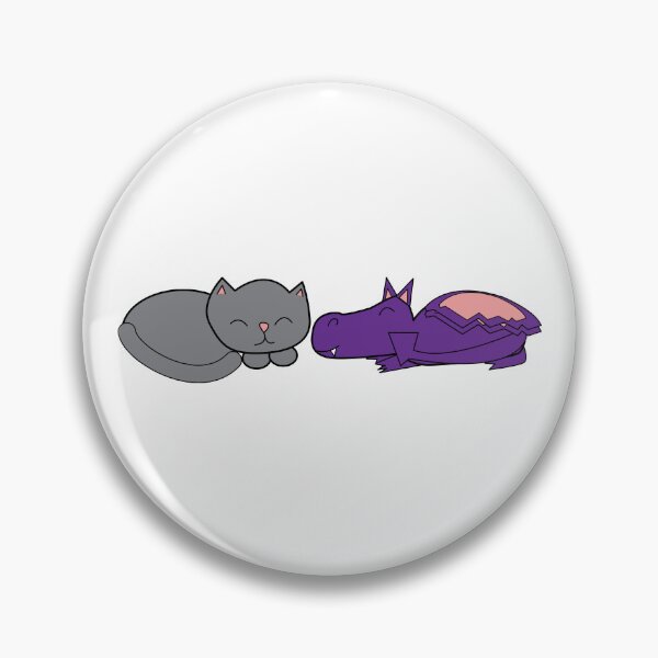 Item preview, Cat and Dragon Sleeping designed and sold by ValeriesGallery.