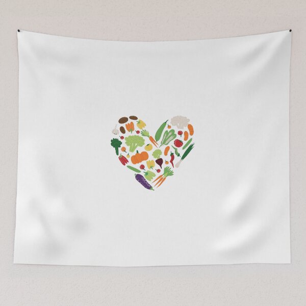 Item preview, Vegan heart designed and sold by Design Kingdom.