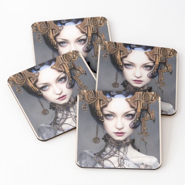 Item preview, Aviana Steampunk Girl Portrait  designed and sold by Kamiri.
