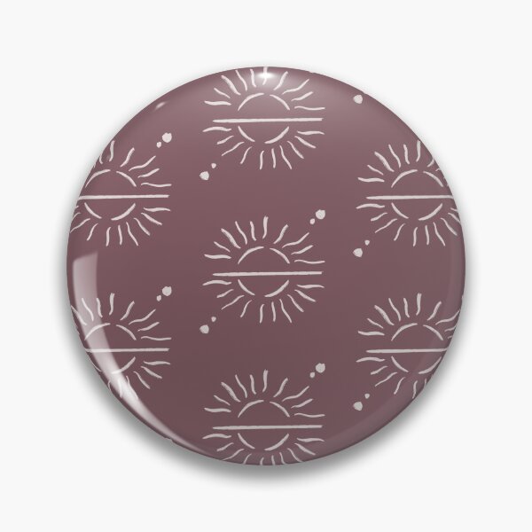 Item preview, Cosmic Sun Polka Dots Design Soft Aesthetic In Muted Colors Mulberry designed and sold by scorpiolane.
