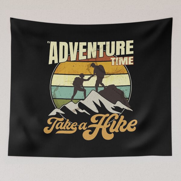 Item preview, Take a Hike, Time for Adventure, Hiking, Wanderlust designed and sold by Radarek1989.