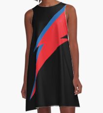 Lightning Bolt A-Line Dress