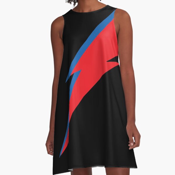 Relámpago Vestido acampanado